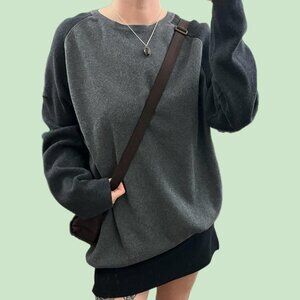 vintage 90s quiksilver indie skater grunge knit sweater